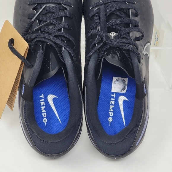 Nike Tiempo Legend 10 Pro FG Mens Size 5.5 Blue Soccer Cleats DV4333-040 New - Picture 8 of 10